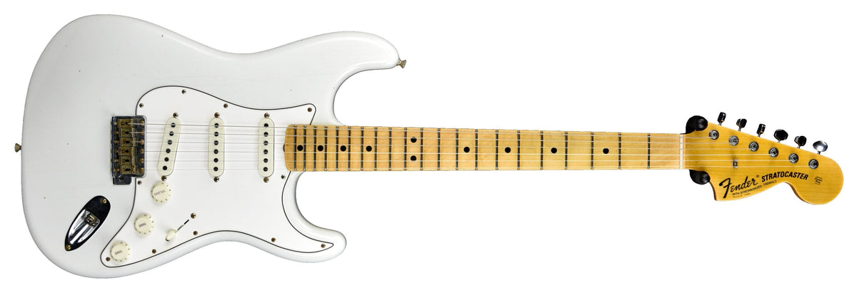 Fender Custom Shop 69 Stratocaster Journeyman Relic in Olympic White CZ547462