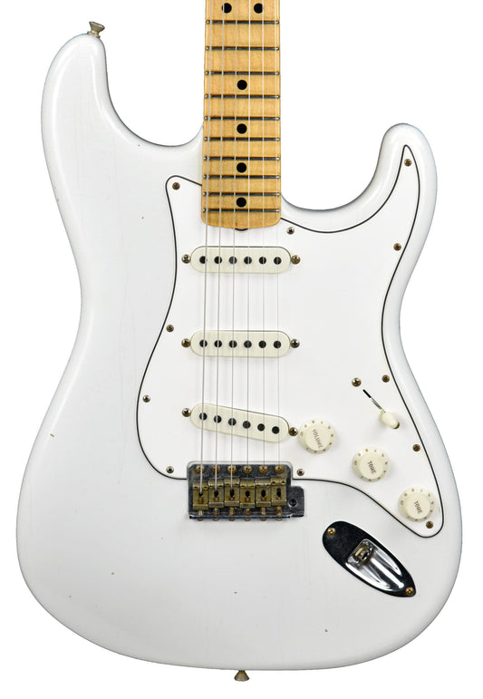 Fender Custom Shop 69 Stratocaster Journeyman Relic in Olympic White CZ547462