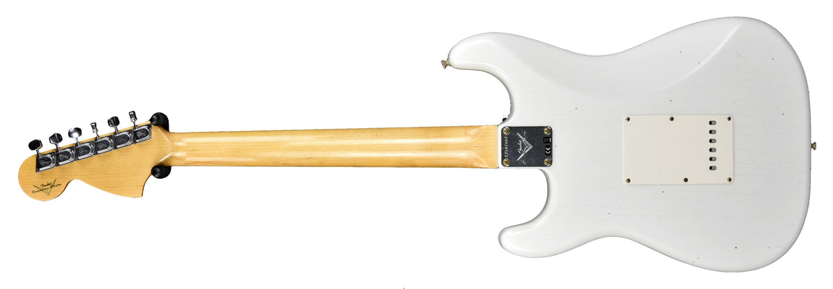 Fender Custom Shop 69 Stratocaster Journeyman Relic in Olympic White CZ547462