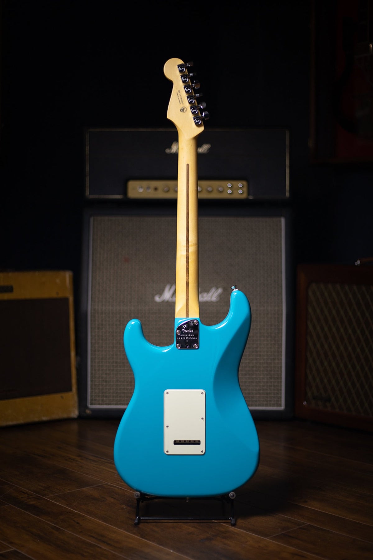 Fender American Professional II Stratocaster Rosewood Fretboard Electric Guitar - Miami Blue