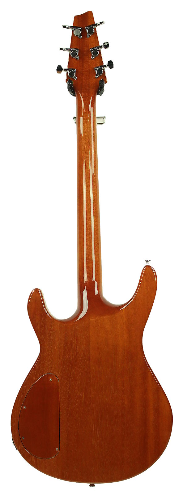 Kurt Wilson Semi-Hollow KW-S7DXL in Trans Amber 13116