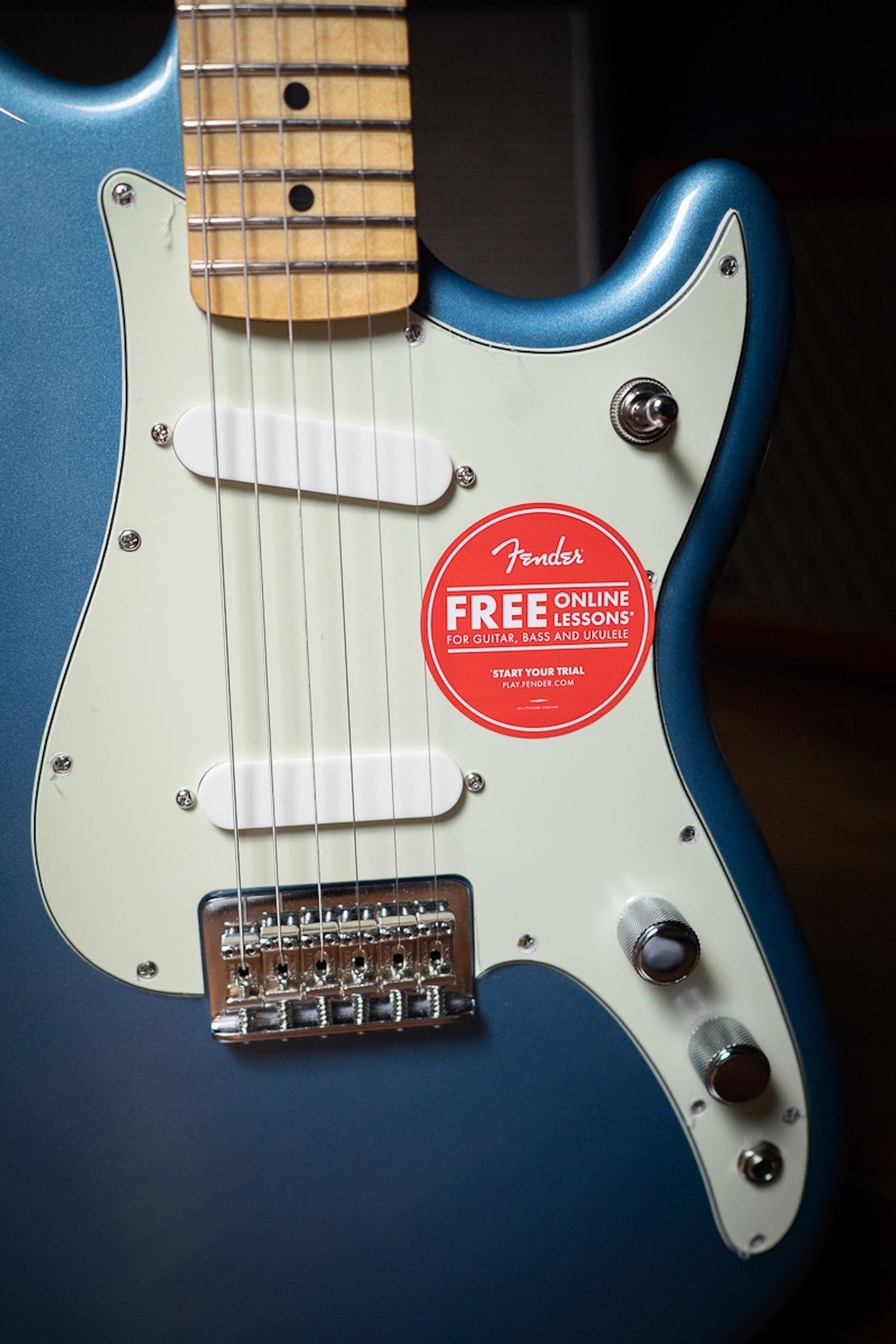 Fender Player Duo-Sonic Electric Guitar - Tidepool