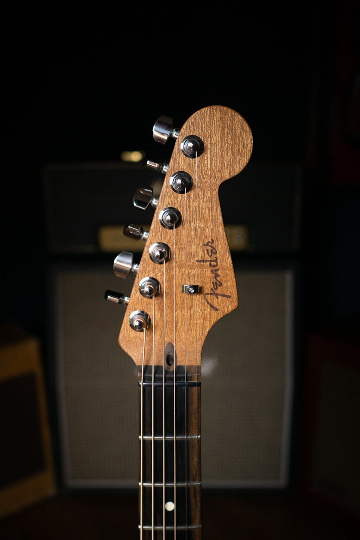 Fender American Acoustasonic Jazzmaster Electric Guitar - Tungsten