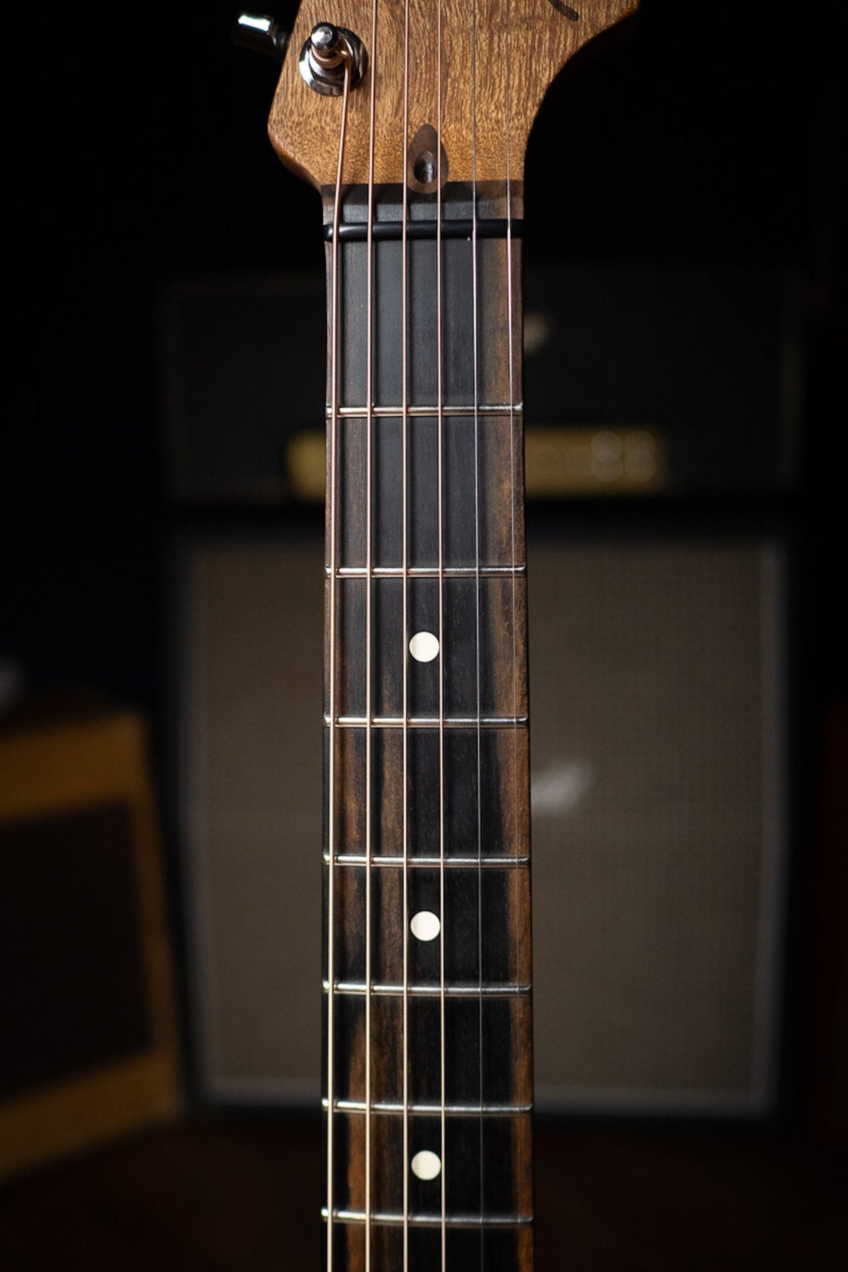Fender American Acoustasonic Jazzmaster Electric Guitar - Tungsten