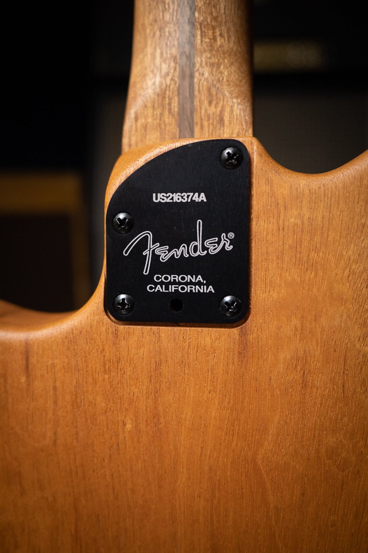 Fender American Acoustasonic Jazzmaster Electric Guitar - Tungsten