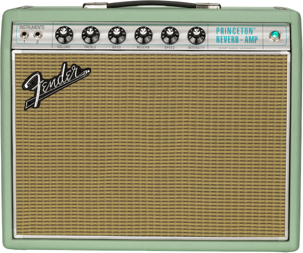 Fender Limited Edition 68 Princeton in Surf Green Tolex FNDB792508