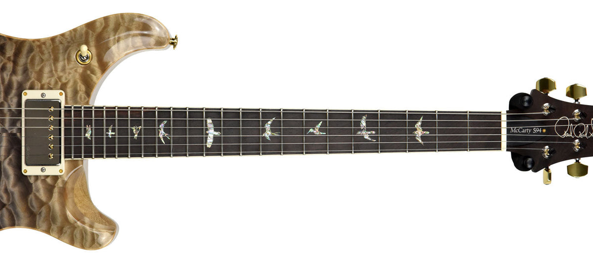 PRS Wood Library McCarty 594 Semi Hollow in Grey Black Fade 190269515